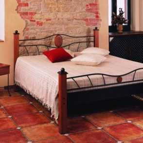 Кованое изголовье кровати 29