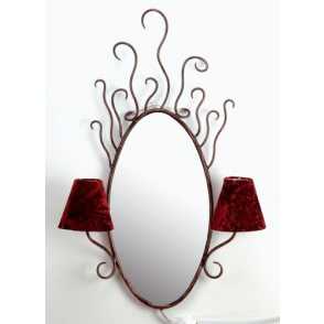 Зеркало в кованой раме 3