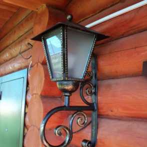 Кованый фонарь 8