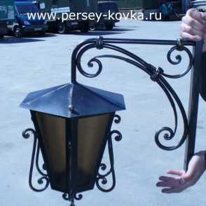 Кованый фонарь 9
