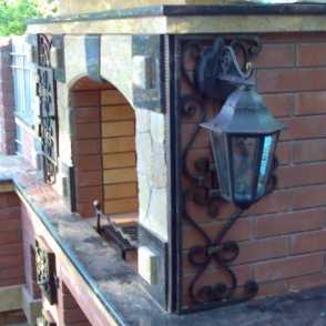 Кованый фонарь 13