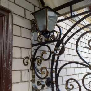 Кованый фонарь 14