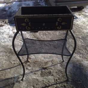 ﻿Кованый мангал 12