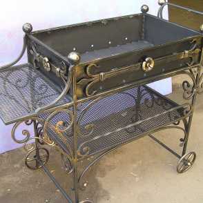 ﻿Кованый мангал 13