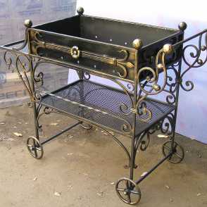 ﻿Кованый мангал 20