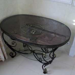 Кованый стол 09