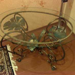 Кованый стол 10