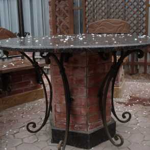 Кованый стол 14