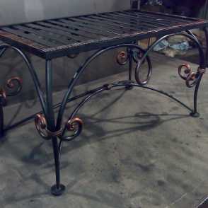 Кованый стол 15