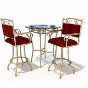 Кованый стол 24