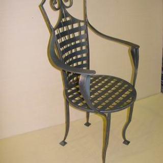 Фото кованых стульев КД Персей