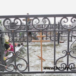 Кованые ограды для могил КД Персей Кованые ограды для могил КД Персей
