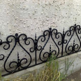 Фото кованых оград КД Персей