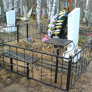 Кованые ограды для могил КД Персей Кованые ограды для могил КД Персей