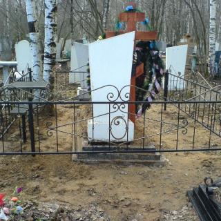 Кованые ограды для могил КД Персей Кованые ограды для могил КД Персей