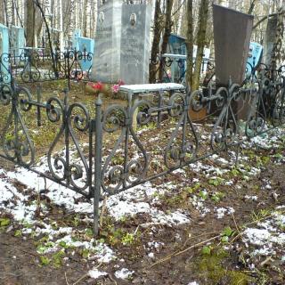 Кованые ограды для могил КД Персей Кованые ограды для могил КД Персей