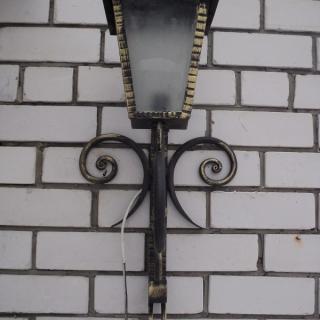 Фото кованых фонарей для улицы КД Персей